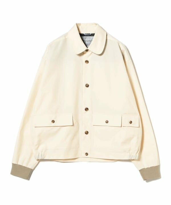 Kenneth Field ｜ Driving Jacket 65/35 Off White