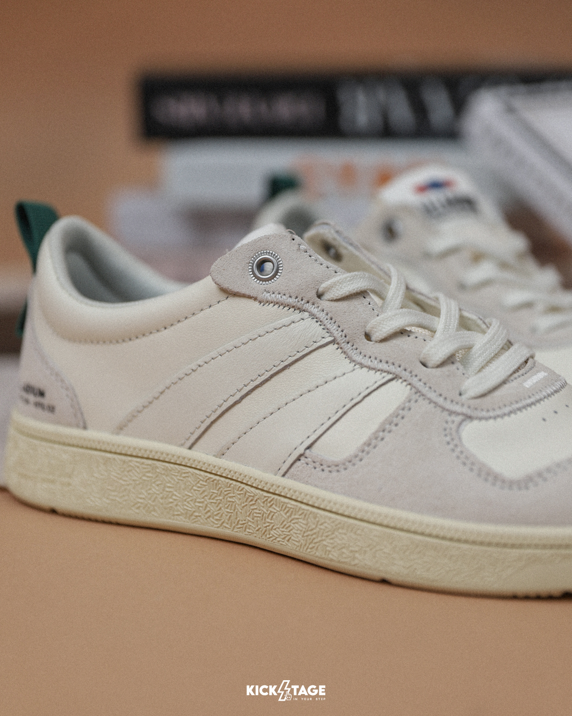 **特價商品售出無退換**男女鞋 PALLADIUM PALLACUP FLAME LTH 奶油白 皮革 復古 運動 休閒鞋【74485-180】