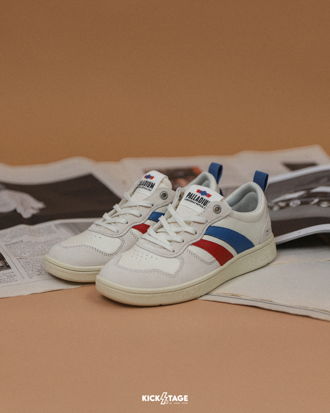 **特價商品售出無退換**男女鞋 PALLADIUM PALLACUP FLAME LTH 經典法國 皮革 復古 運動 休閒鞋【74485-160】