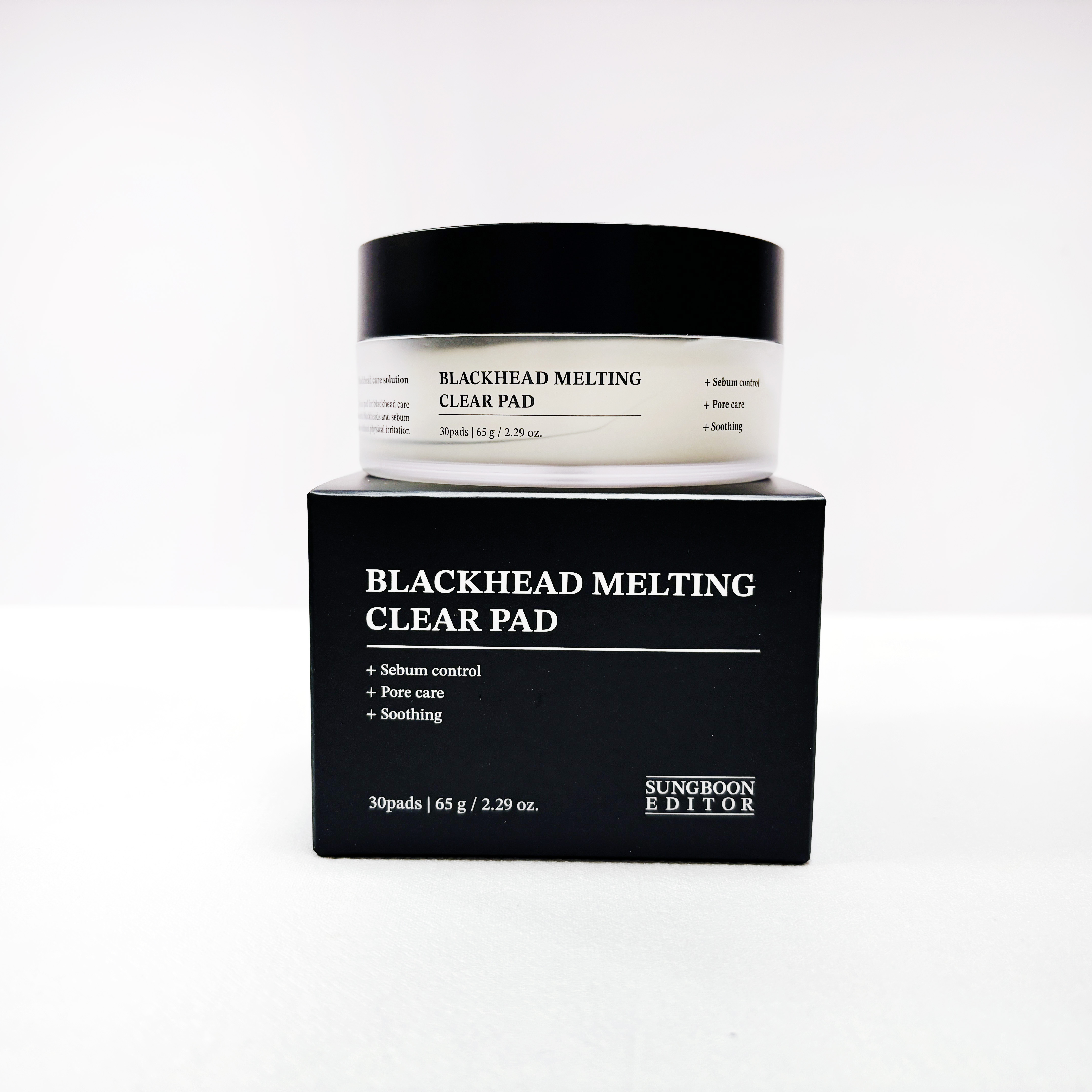 韓國 SUNGBOON EDITOR 黑頭棉片 30片入 黑頭角質棉片