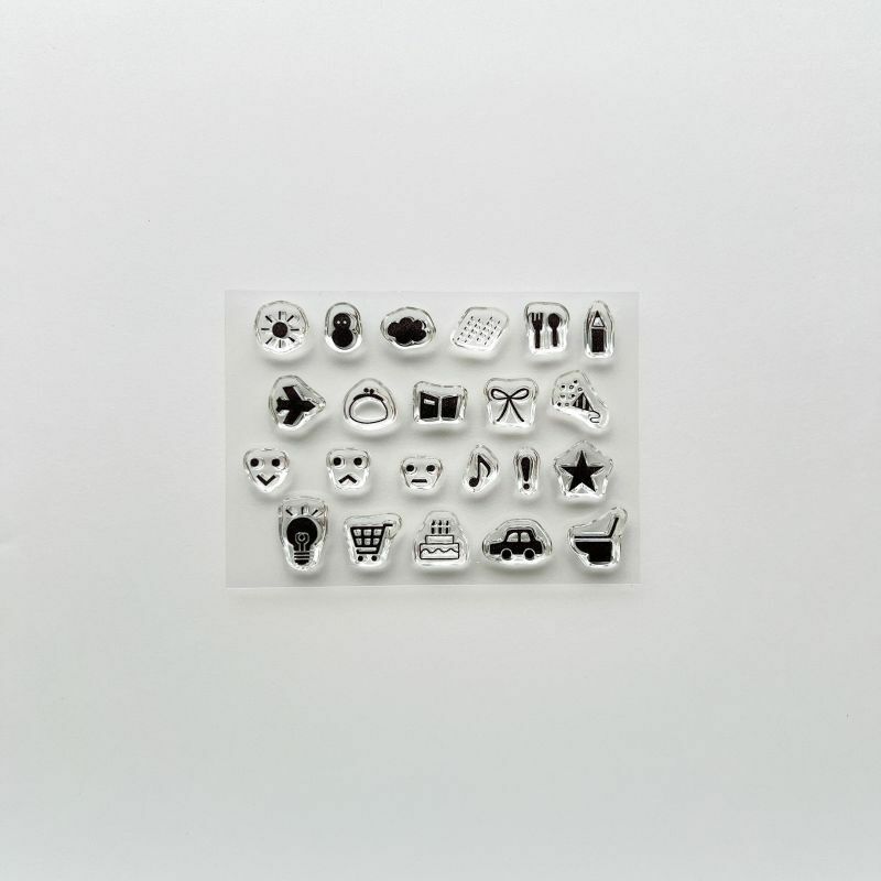 水縞 自在水晶印章 Log｜手帳小圖｜JAPAN