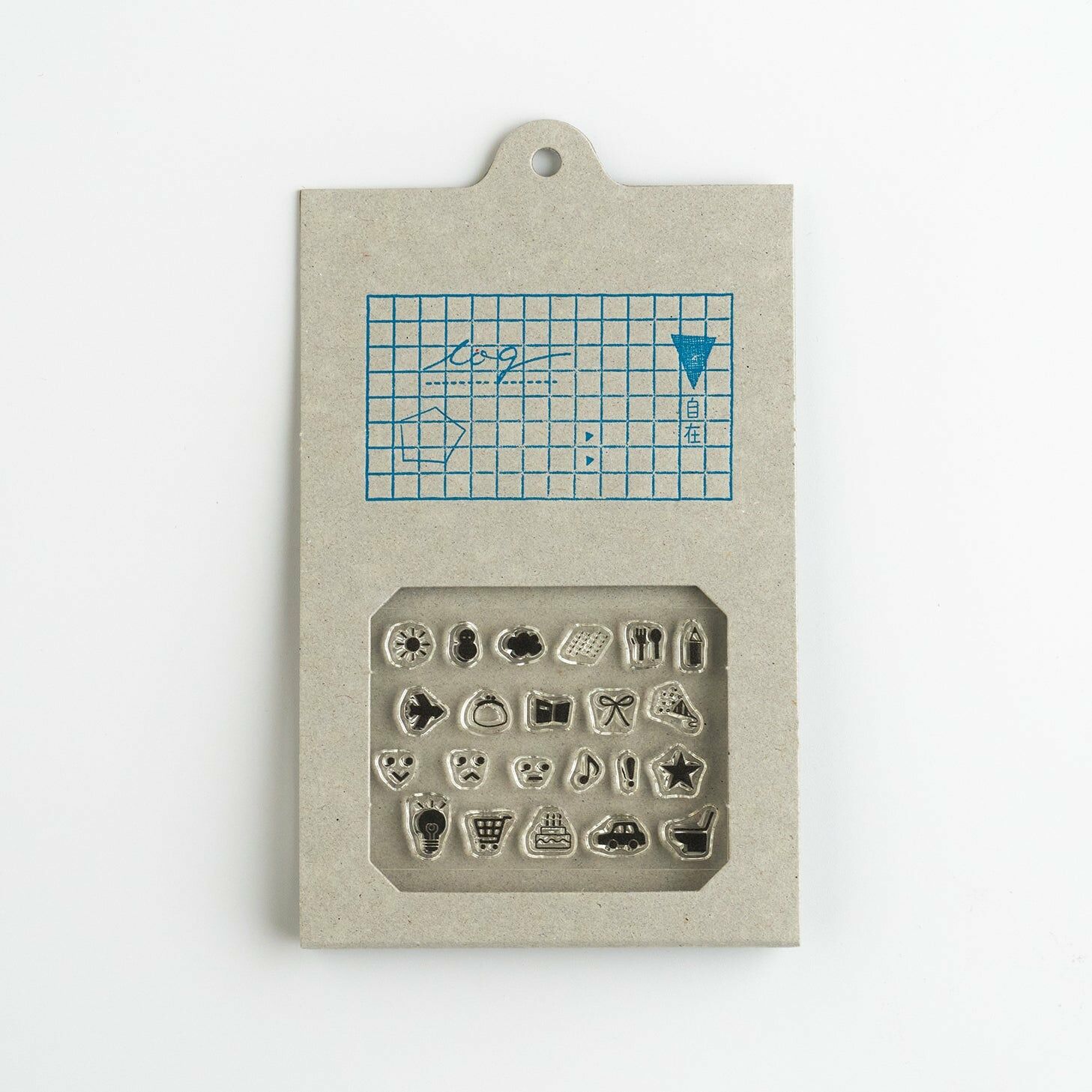 水縞 自在水晶印章 Log｜手帳小圖｜JAPAN