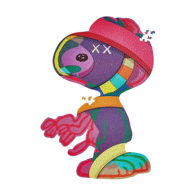 KAWS THE THINGS THAT COMFORT 拼圖