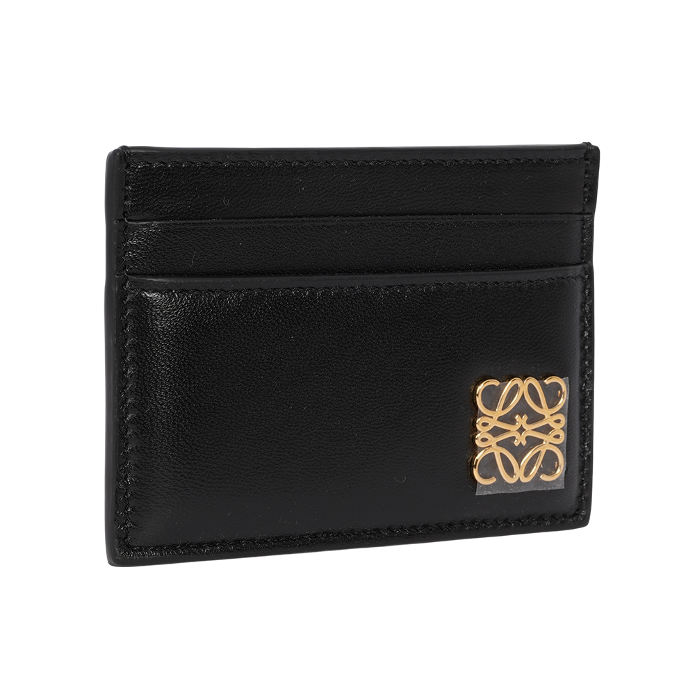 【LOEWE】Anagram 金色標誌納帕小羊皮4卡名片夾/卡片夾