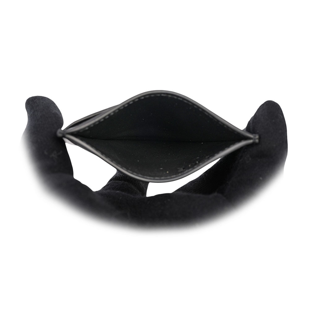 【LOEWE】Anagram 金色標誌納帕小羊皮4卡名片夾/卡片夾(黑色)C821322X01 1100