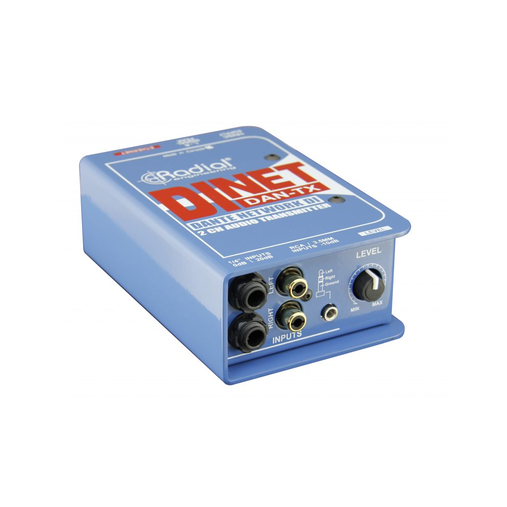 Radial Radial / DiNET DAN-TX Dante™ 網路音頻傳輸器 第 3 張圖片｜三峽配件 / 週邊