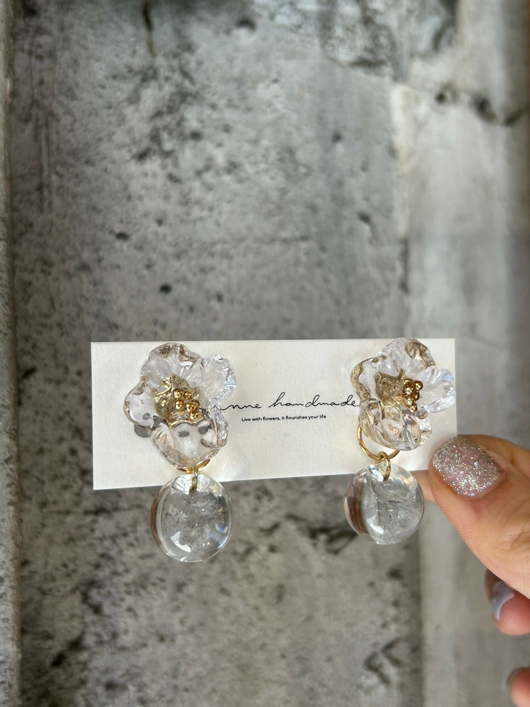 [anne_handmade] clear flower