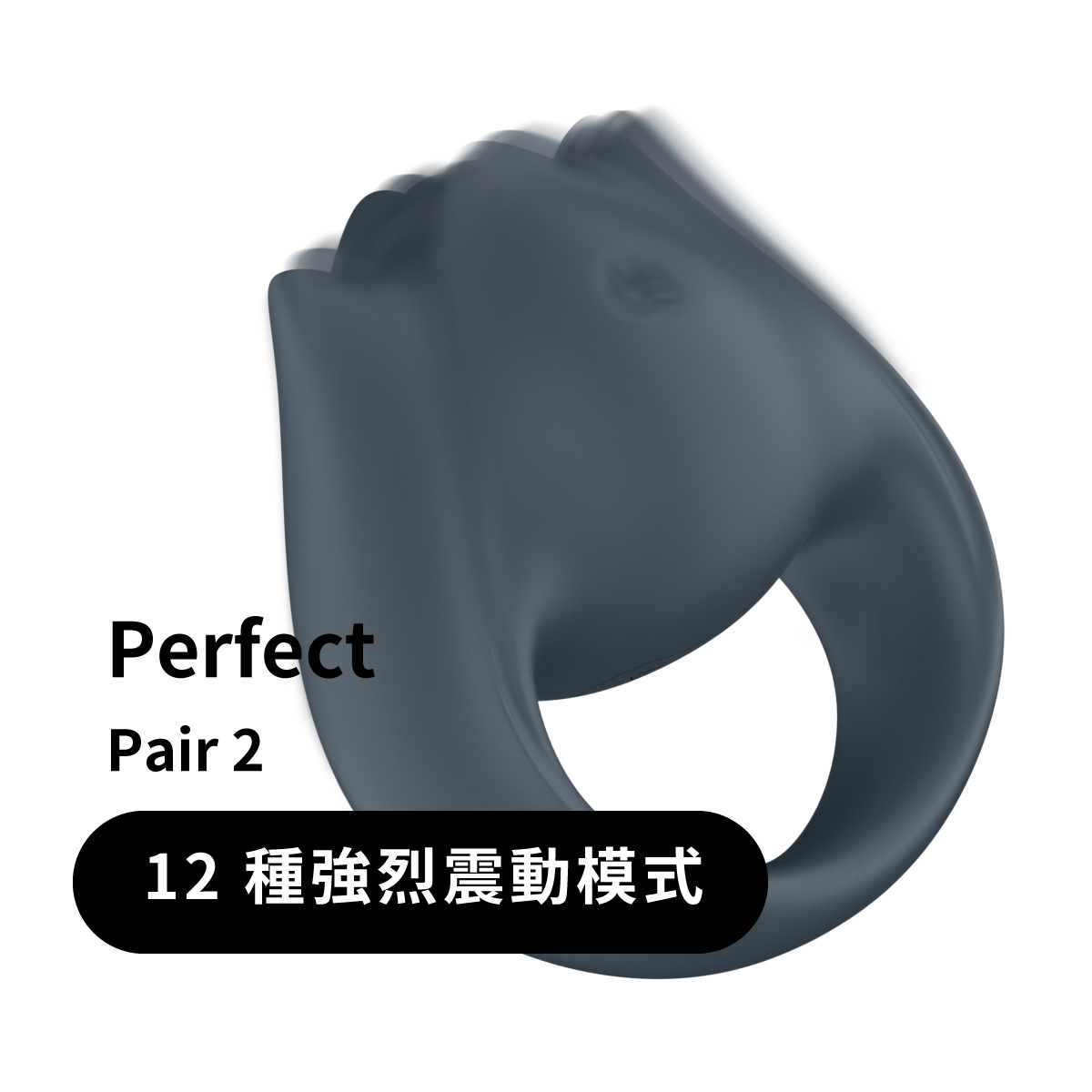 Satisfyer Perfect Pair 2,Satisfyer,德國 Satisfyer,情趣用品,情趣玩具,震動陰莖環,陰莖環,屌環,精力環
