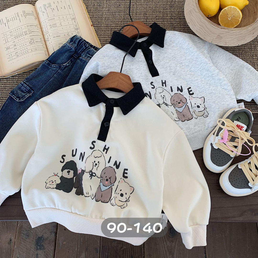 狗狗家族POLO大學T