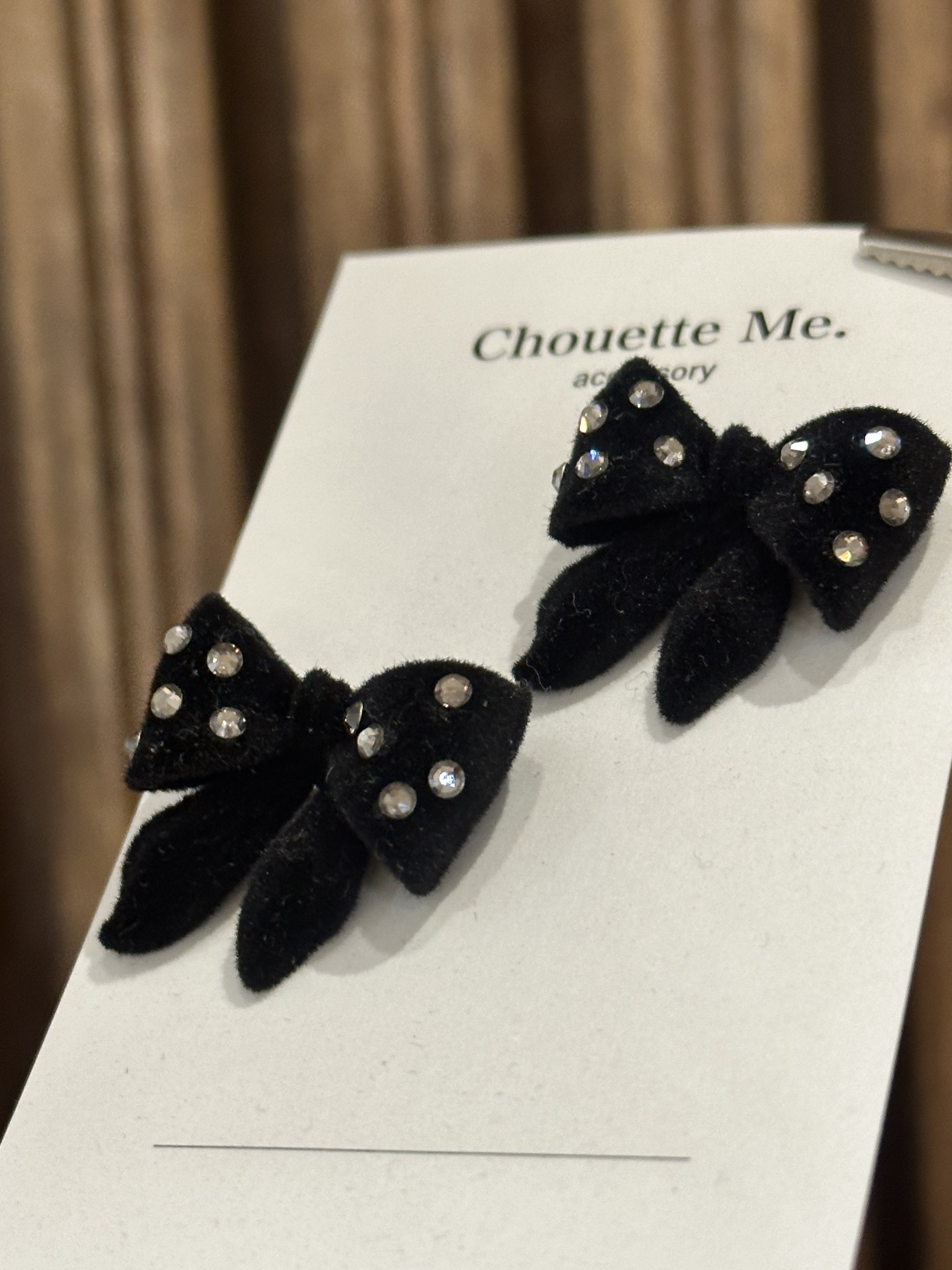 [Chouette Me.] ribbon pierce | NO.168