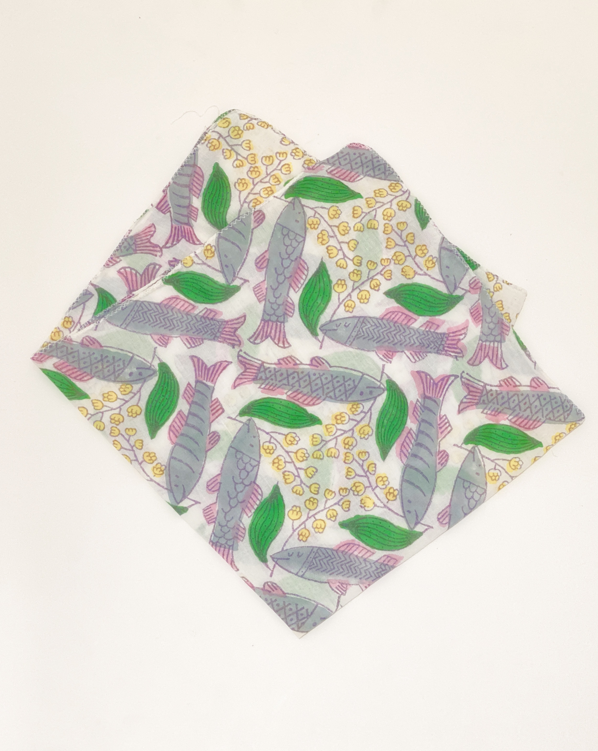 鹿兒島睦插圖手帕