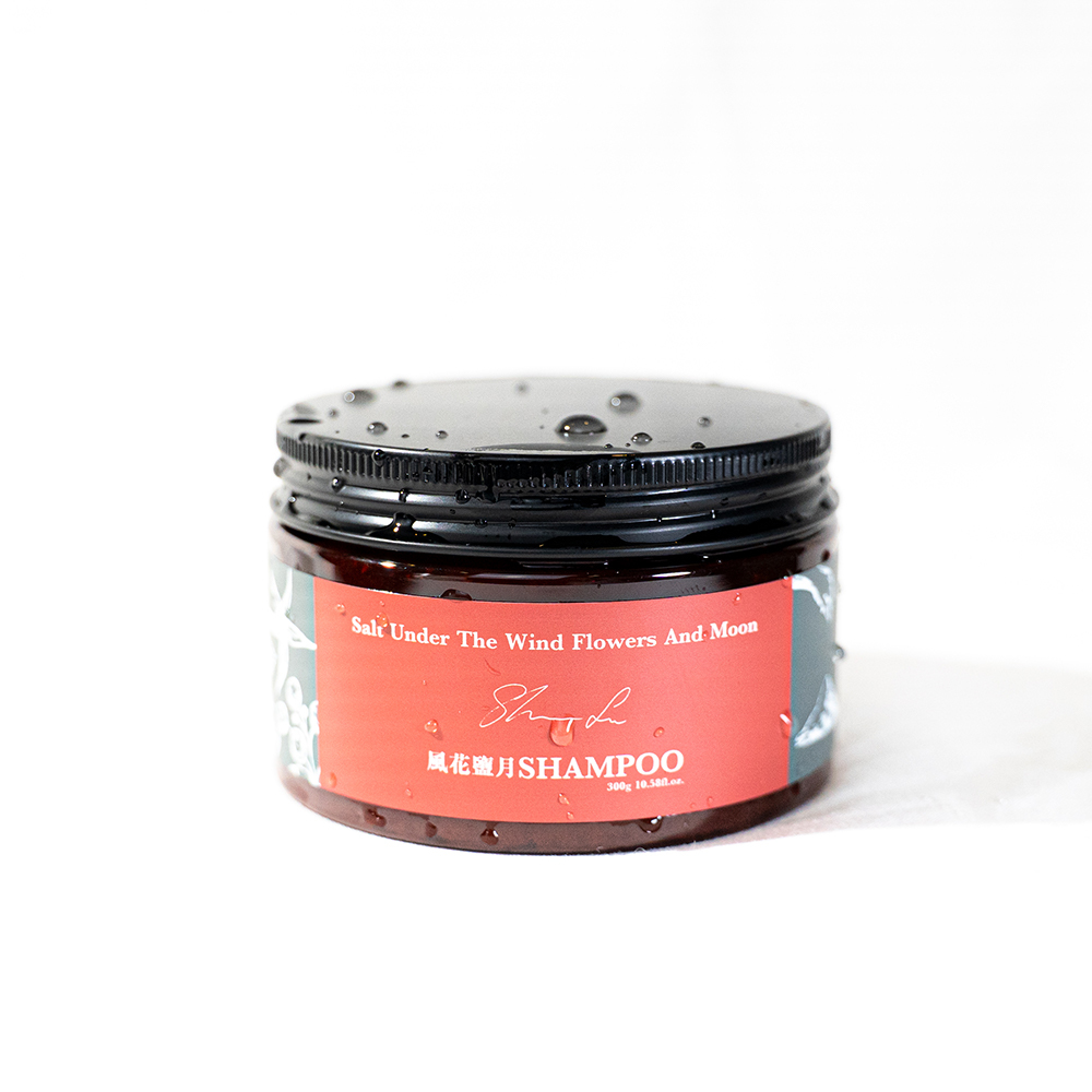 新品上市【京美】風花鹽月-舒緩頭皮海鹽洗髮霜-300g （2瓶組）