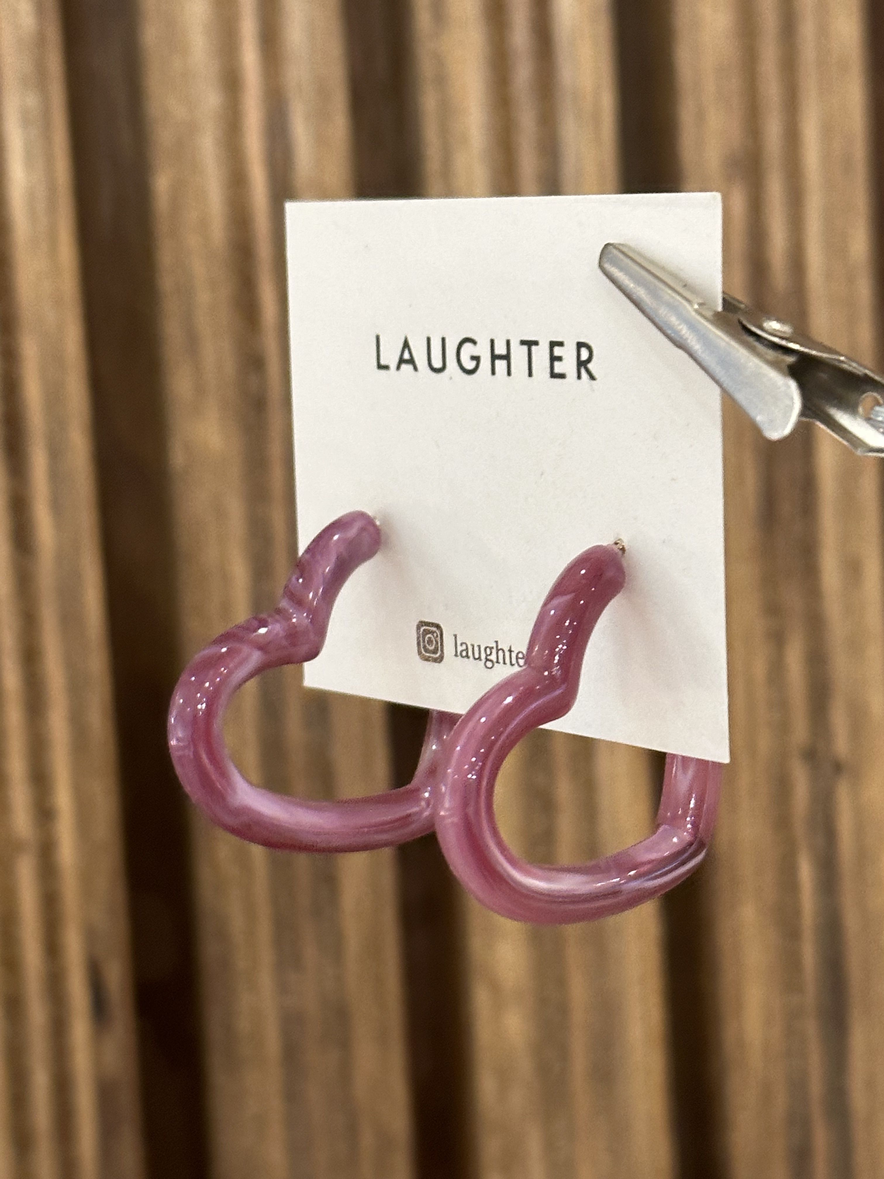 [LAUGHTER] color heart pierce | 多色