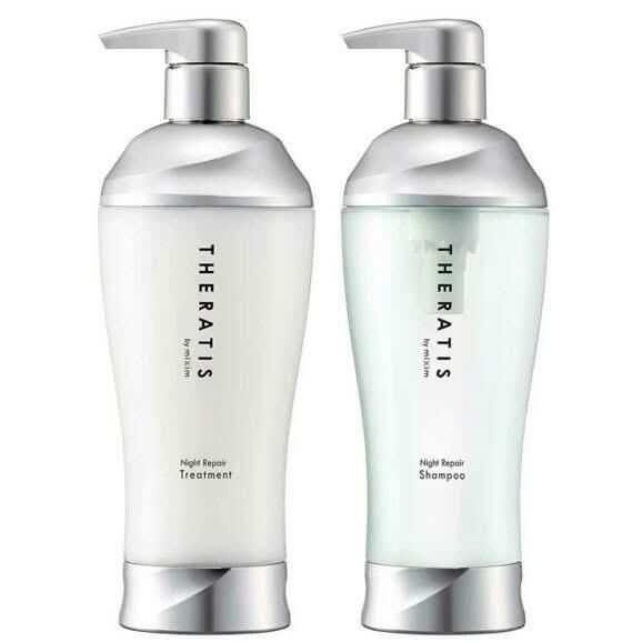 (2226)THERATIS By Mixim 夜間修復洗髮水435ml+護髮素435ml(薰衣草香氣)