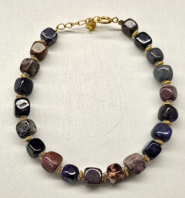1 KC13 SUGILITE MONET GARDENS BRACELET