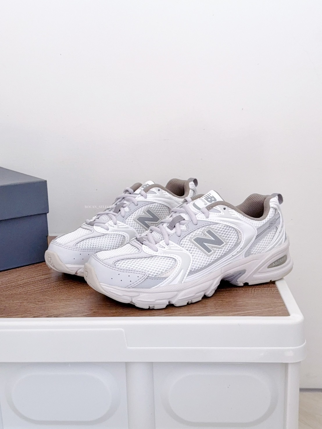 <全尺寸> NEW BALANCE 530 咖啡銀灰 U530NEC