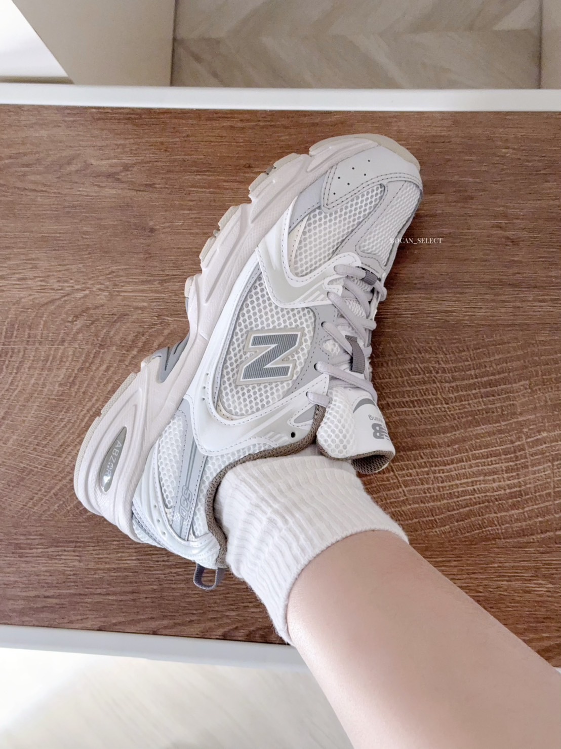 <全尺寸> NEW BALANCE 530 咖啡銀灰 U530NEC