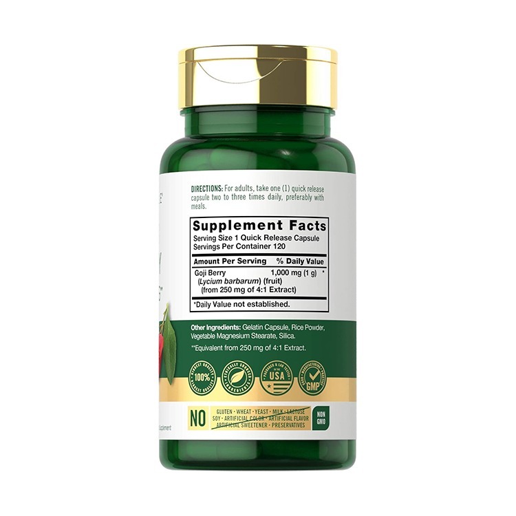 Carlyle Goji Berry 1000mg ,120 Capsules