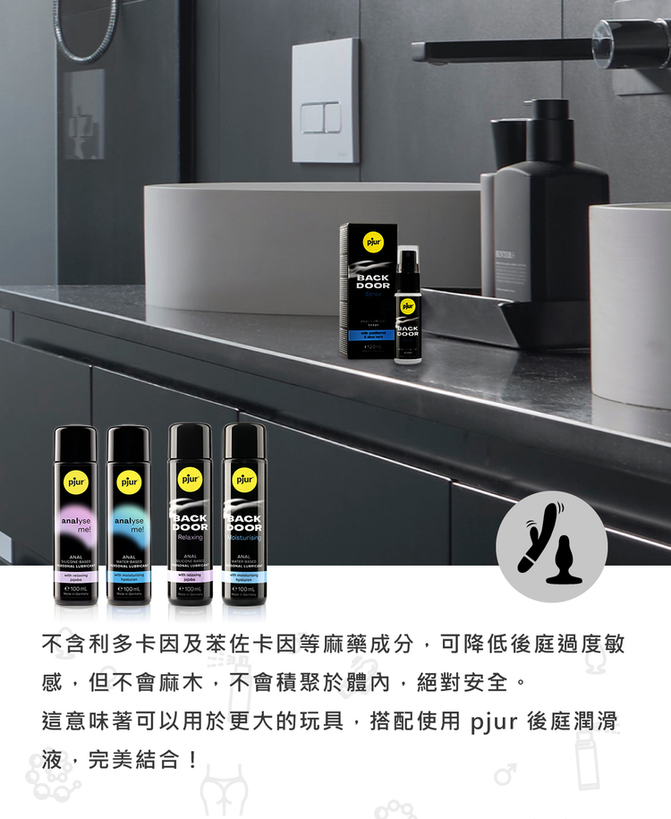 pjur BACK DOOR Spray 激情後庭高濃度舒緩噴霧