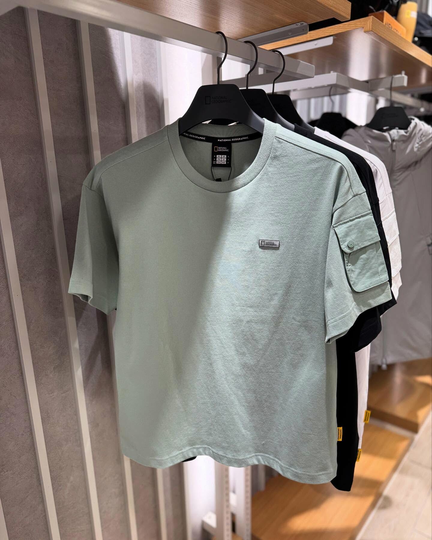 【代購】NATIONAL GEOGRAPHIC 國家地理 NRN 臂口袋 半寬 短袖 短T N252MTS110