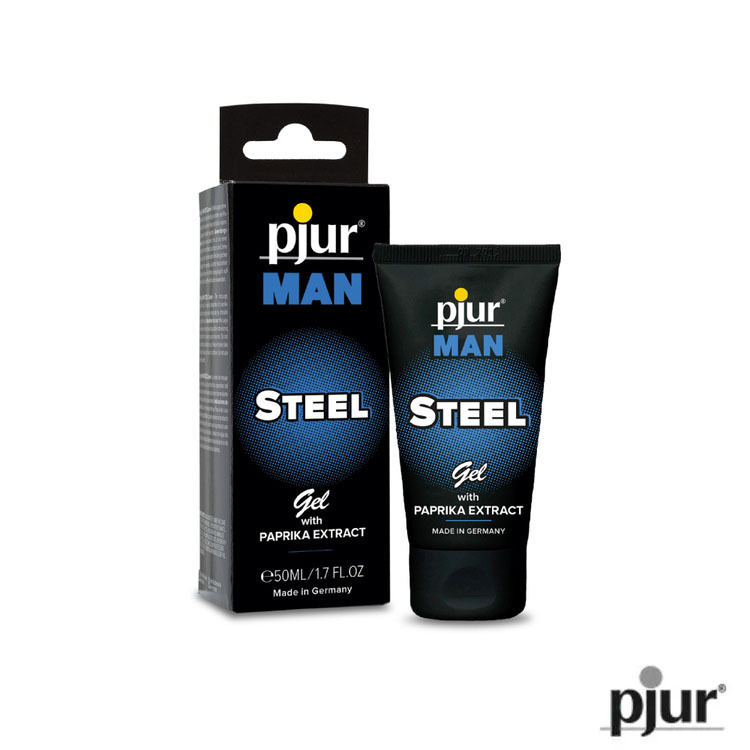 pjur MAN STEEL Gel 鋼鐵英雄男性活力保養凝膠