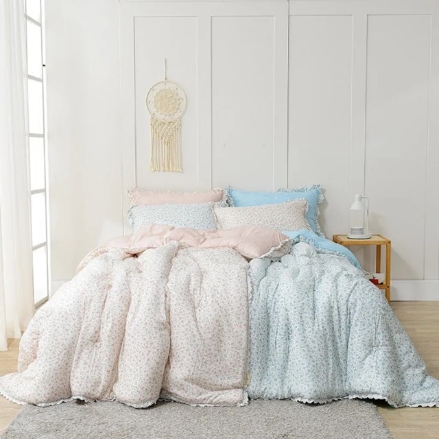 【預購】蕾絲小雛菊_厚款四季被(100%莫代爾)