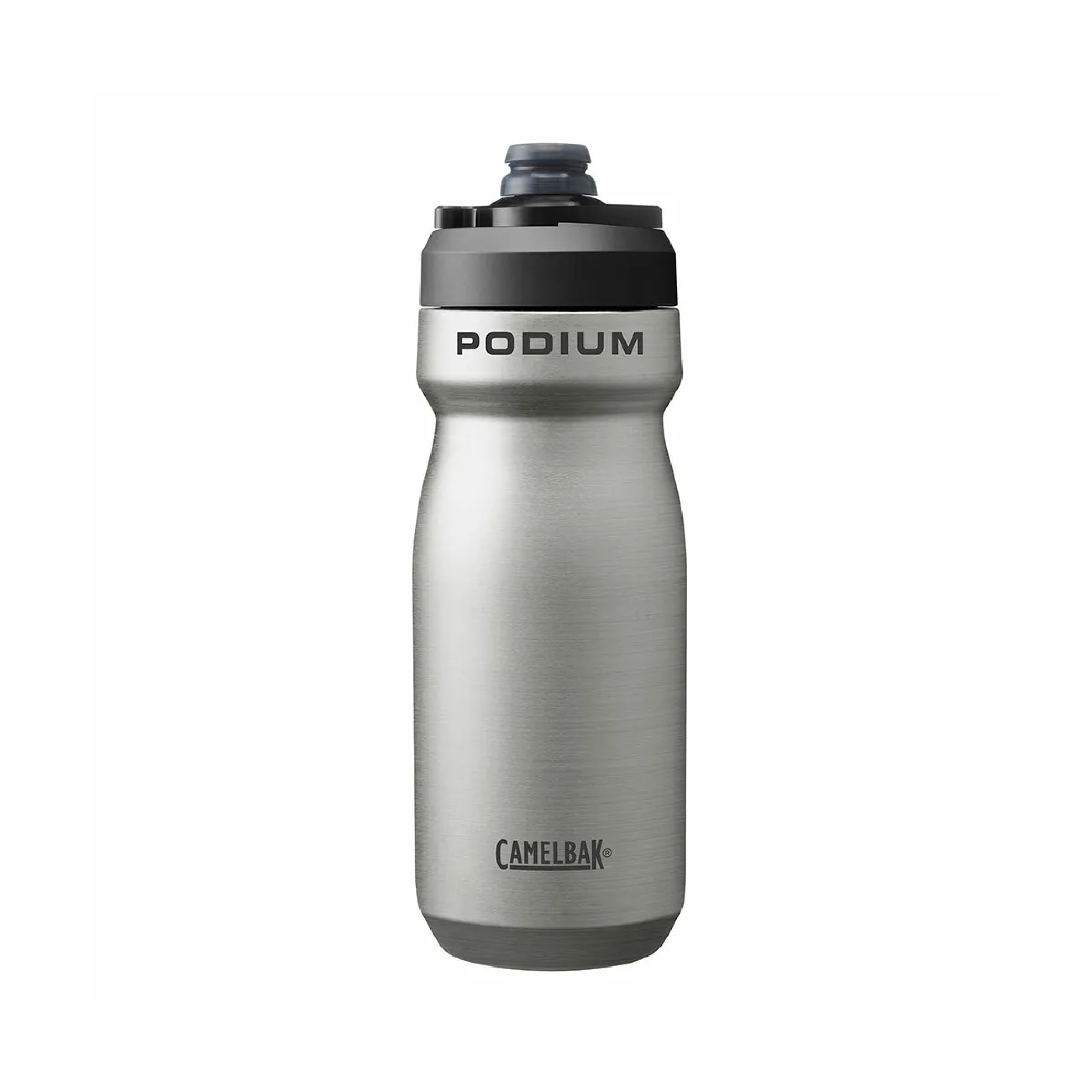 新款現貨【CamelBak】Podium 真空保冰 不鏽鋼運動水壺 / 金屬銀 530ml