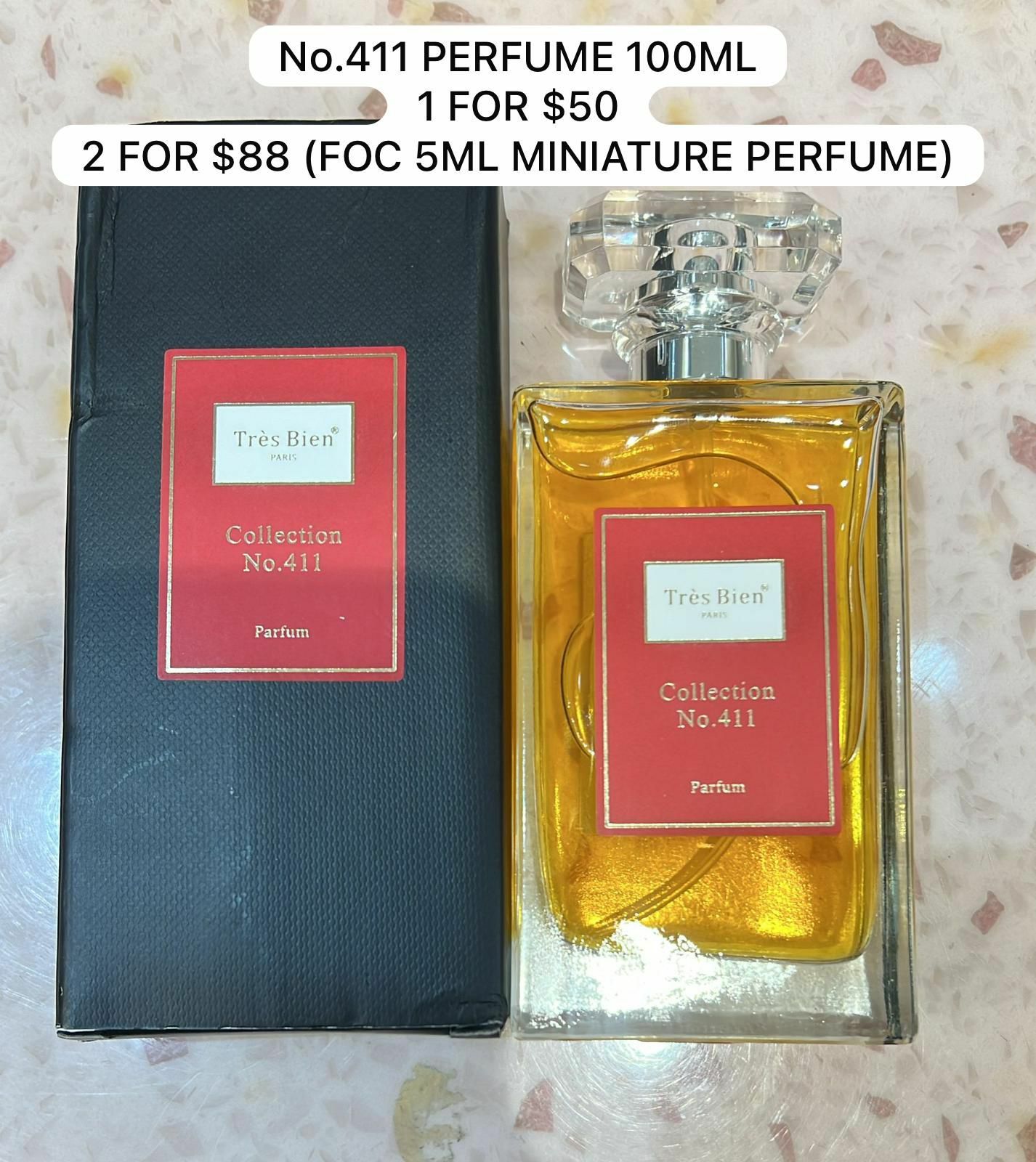 NO.411 PERFUME 100ML