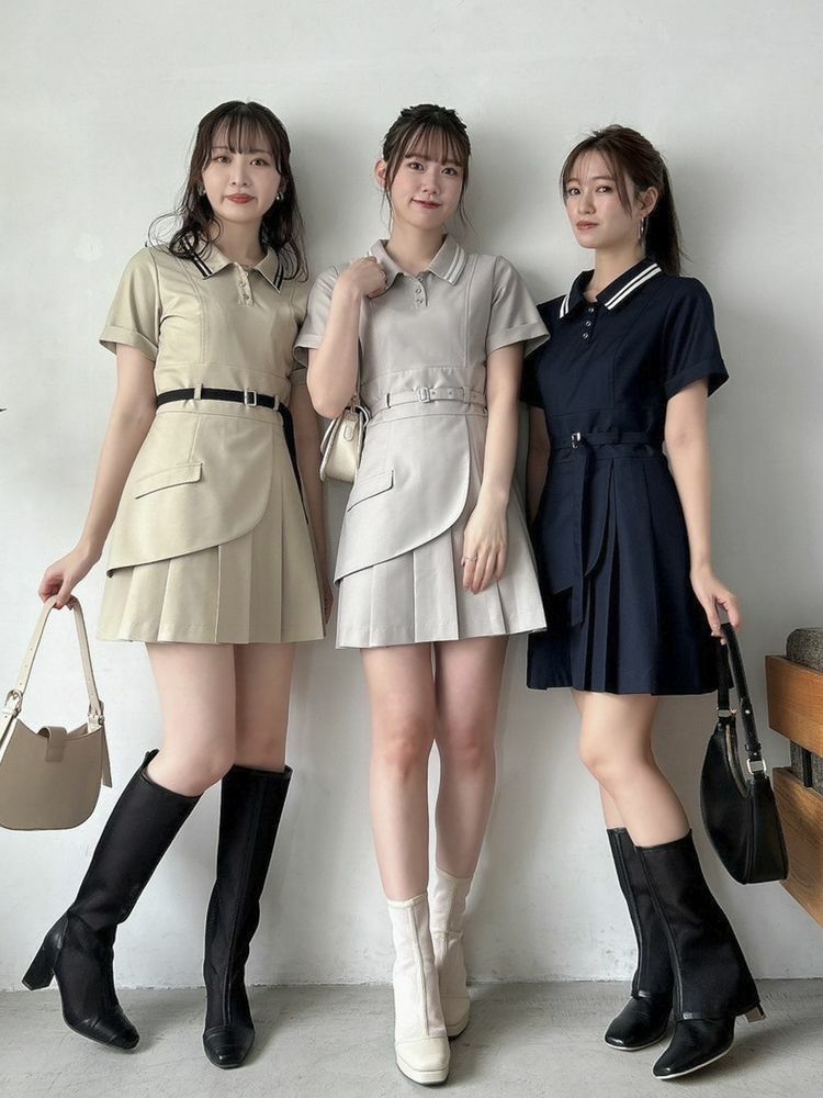 Dazzlin Polo 迷你連身裙