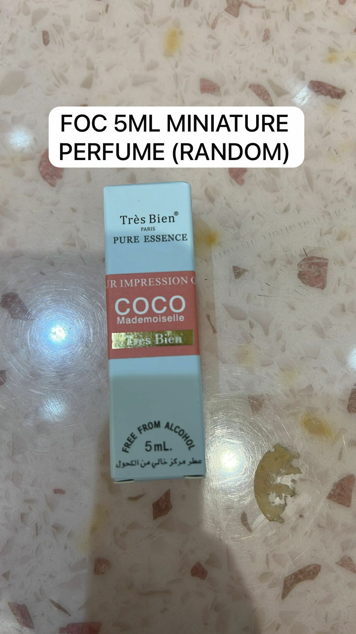 FOC 5ML MINIATURE PERFUME