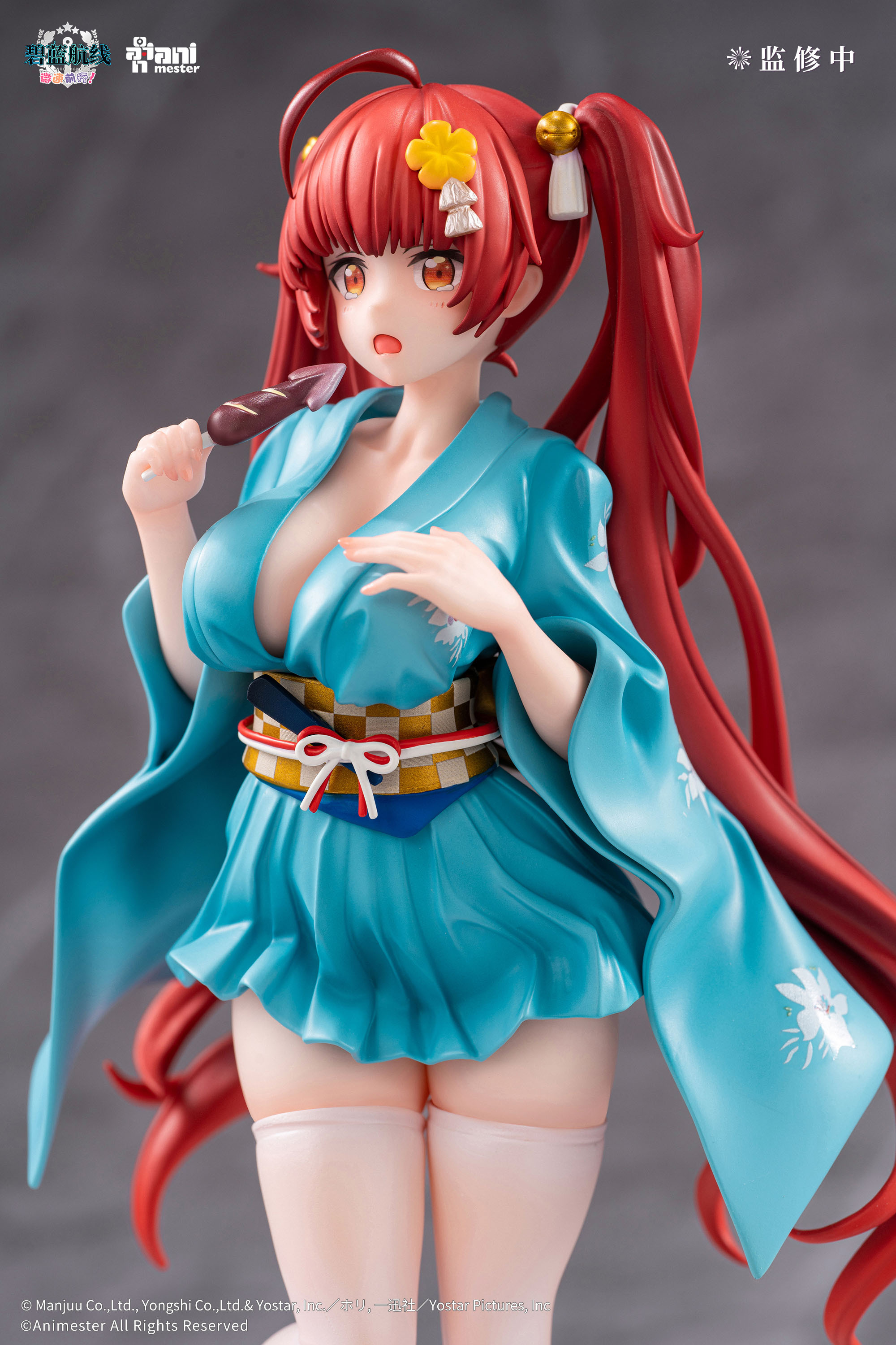 「ACG.GO」「預購」AniMester 碧藍航線 火奴魯魯 浴衣ver 1/7 Scale Figure.