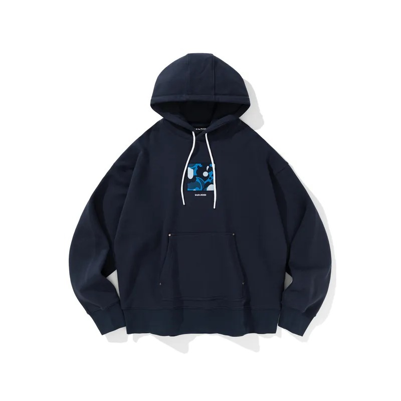 未知領域 UN69#136 mellow camo BOX Hoodie