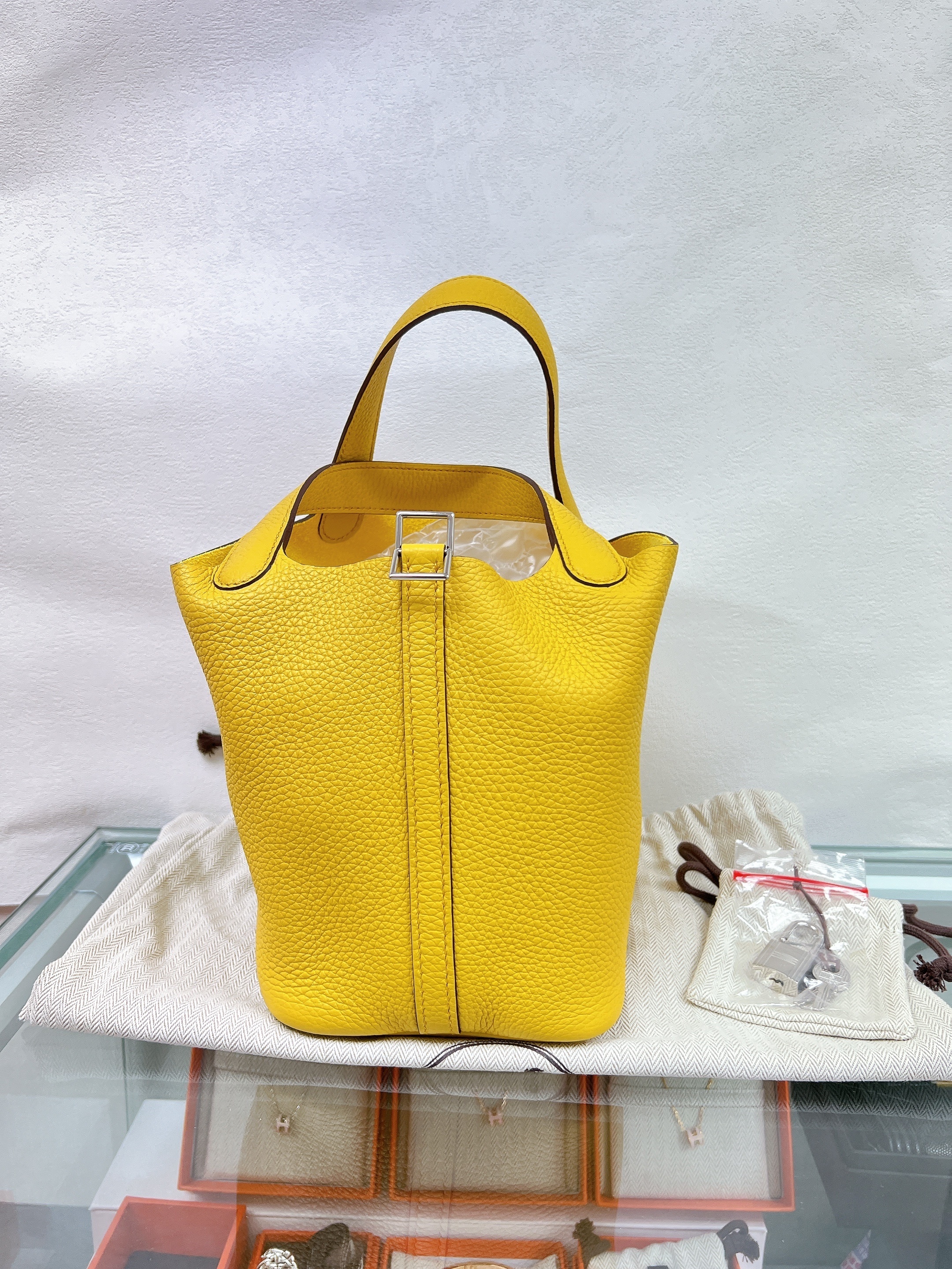 *Unused* Hermes picotin 18 (Sun/ stamp b)