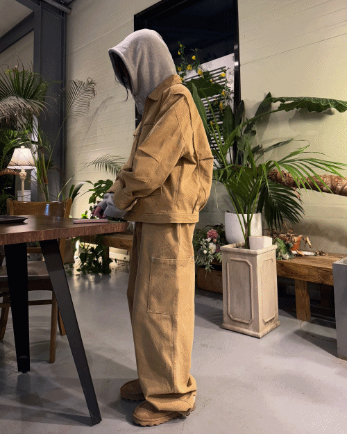 底特律工裝休閒褲