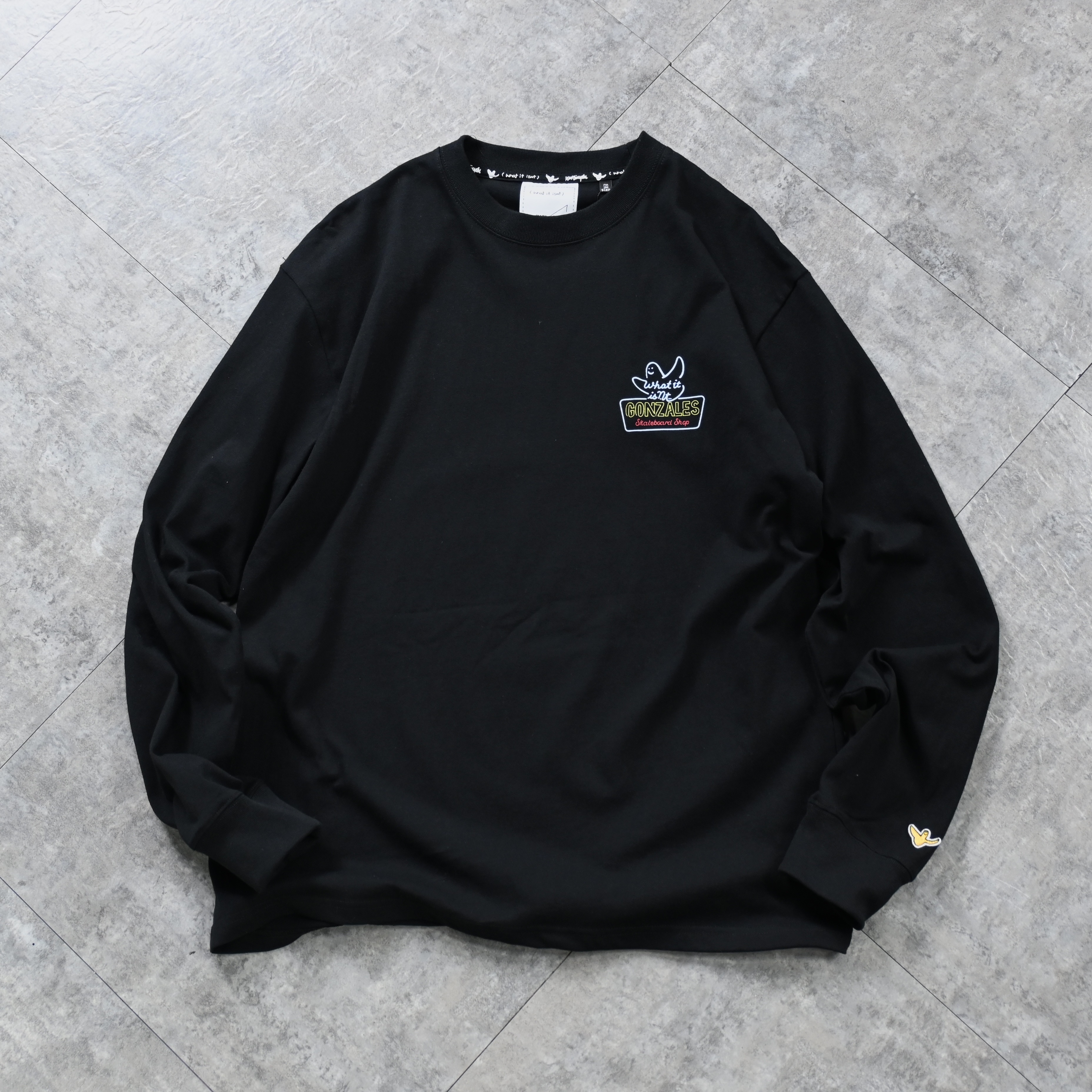 (What it isNt) ART BY MARK GONZALES Angel Neon Sign Long Tee