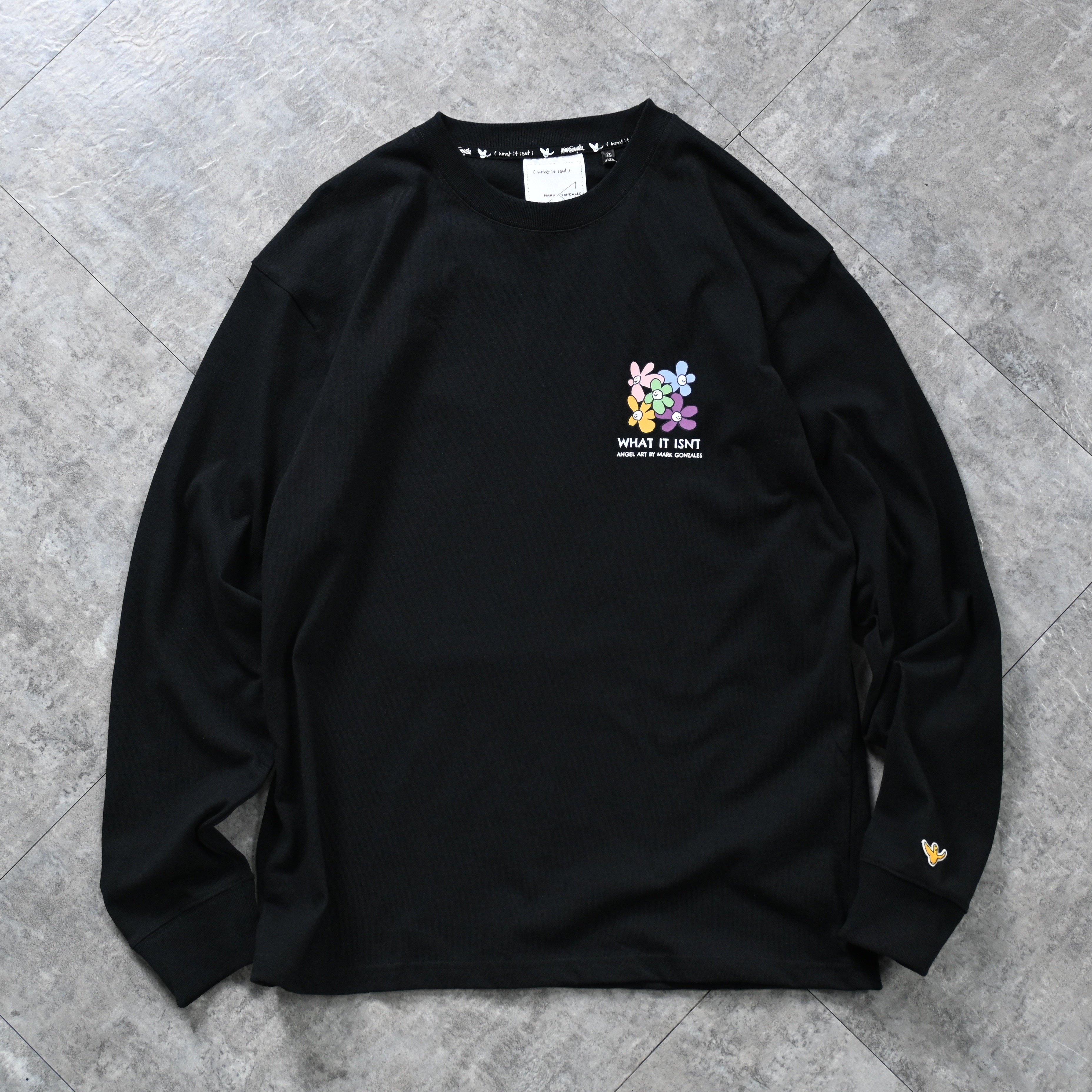 (What it isNt) ART BY MARK GONZALES 5 Flowers Long Tee