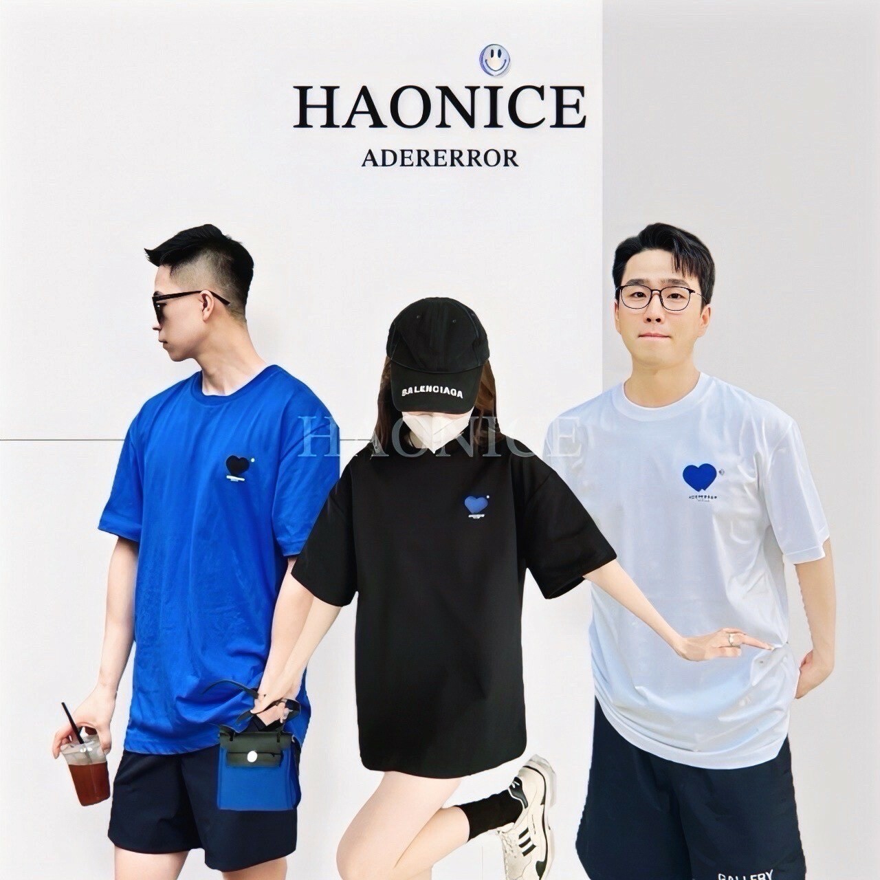 ADER ERROR 愛心logo短袖 T恤 短袖 短T