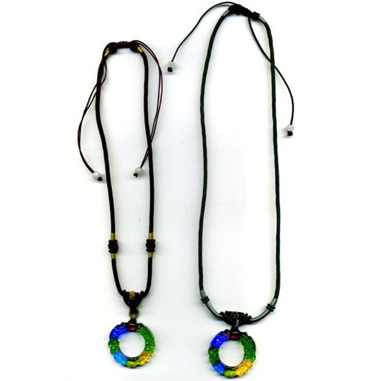 鹿港窯水晶琉璃｜古龍項鍊 開運守護 龍耀尊貴展現霸氣