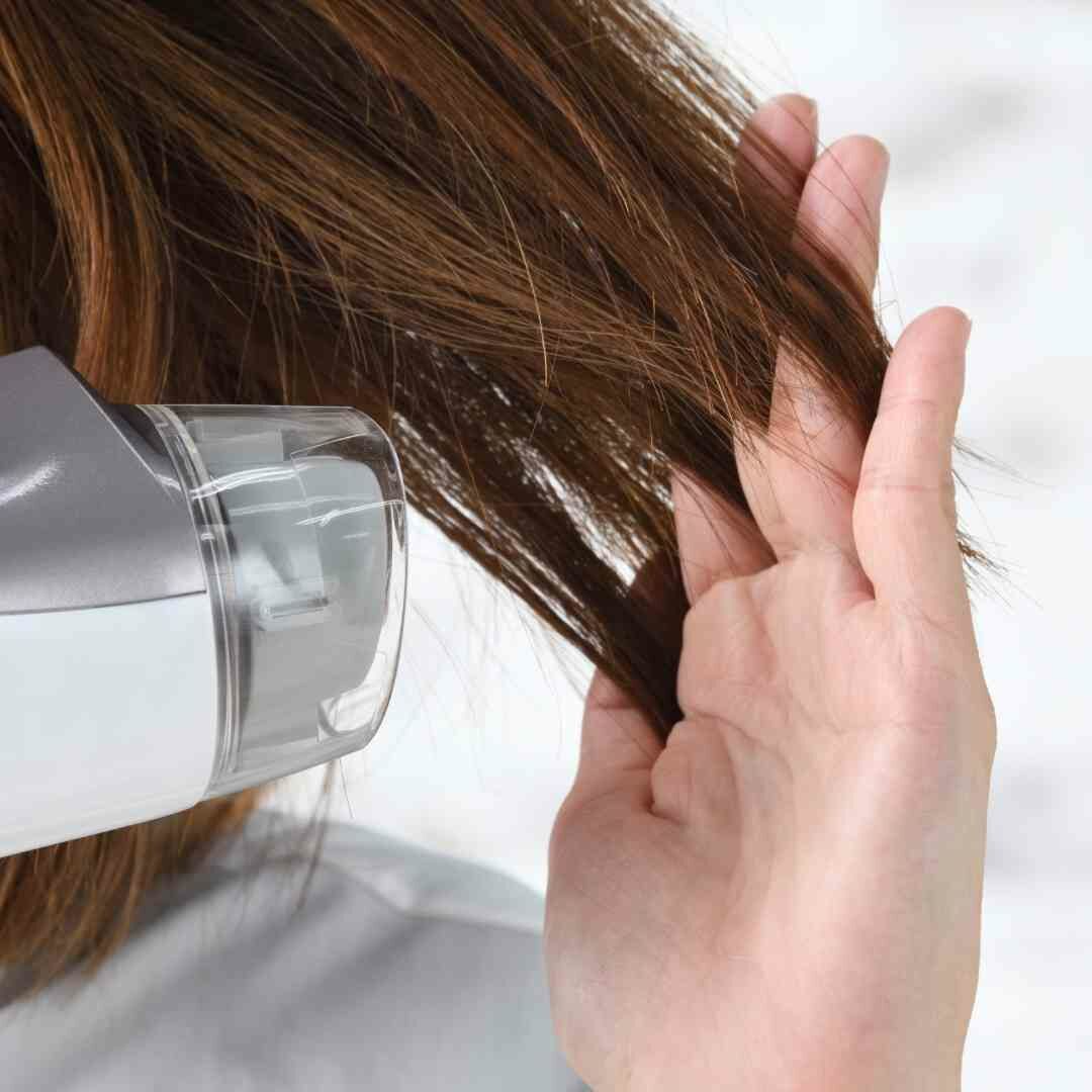 矽靈的高耐熱性能保護頭髮免受吹風機的高溫傷害