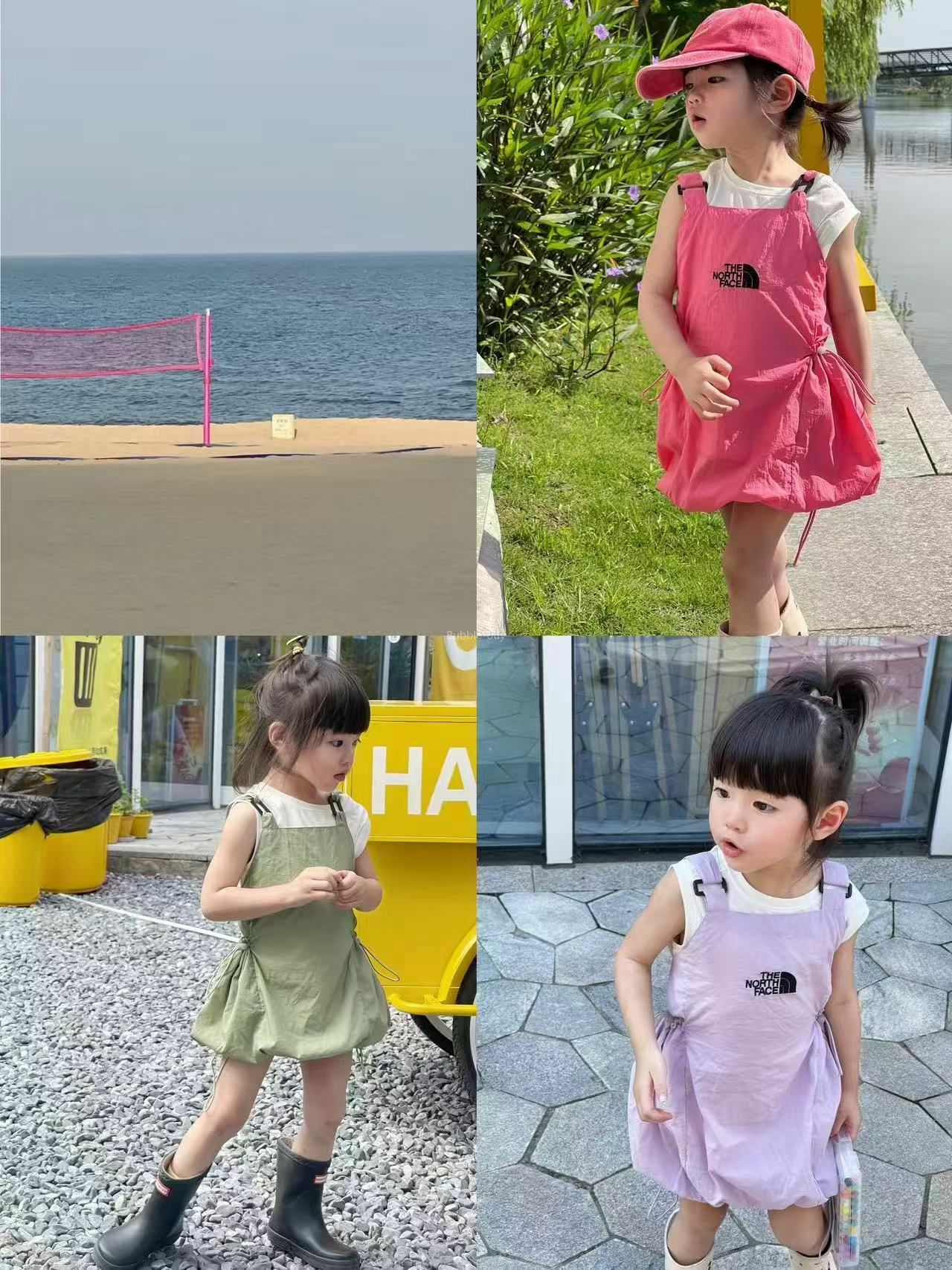 廠單 TNF限定背帶裙