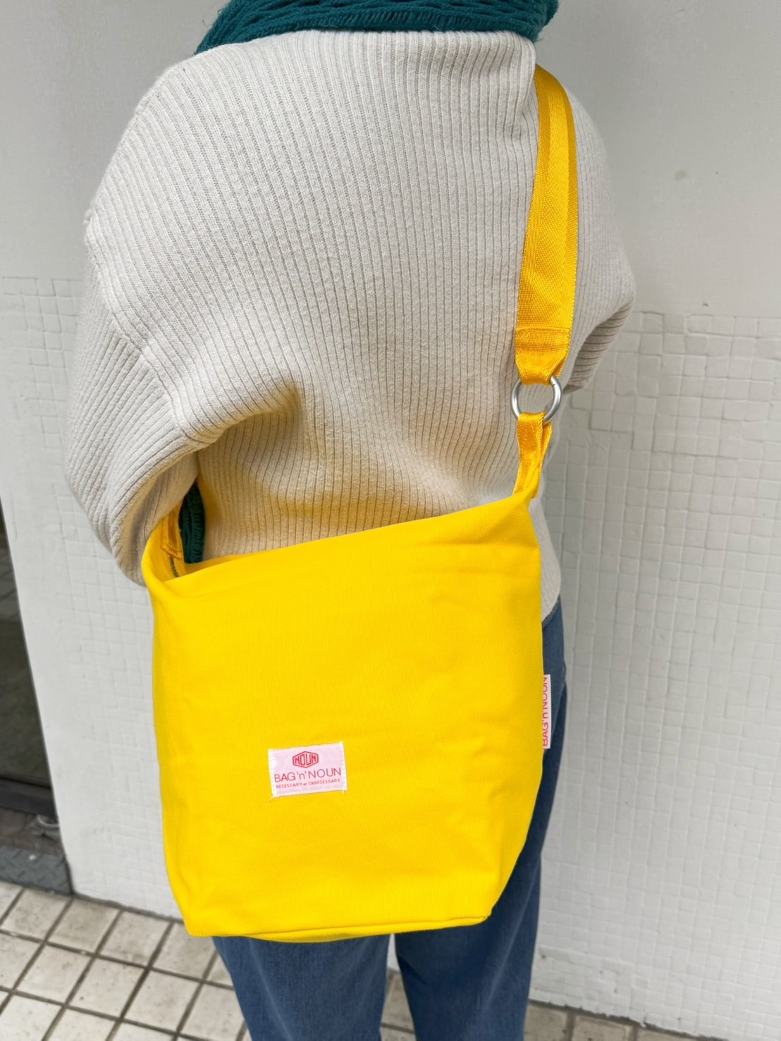 BAG'n'NOUN | SHOULDER MINI 寬底隨身包_黃、藍、卡其