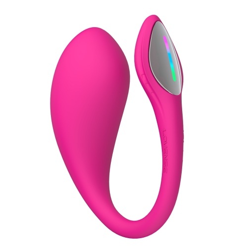 LOVENSE - Lush 4 - App-controlled G-Spot Vibrating Egg - Pink