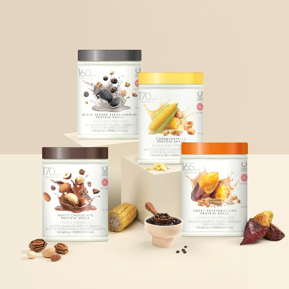 Delight Project Protein Shake 540g 罐裝