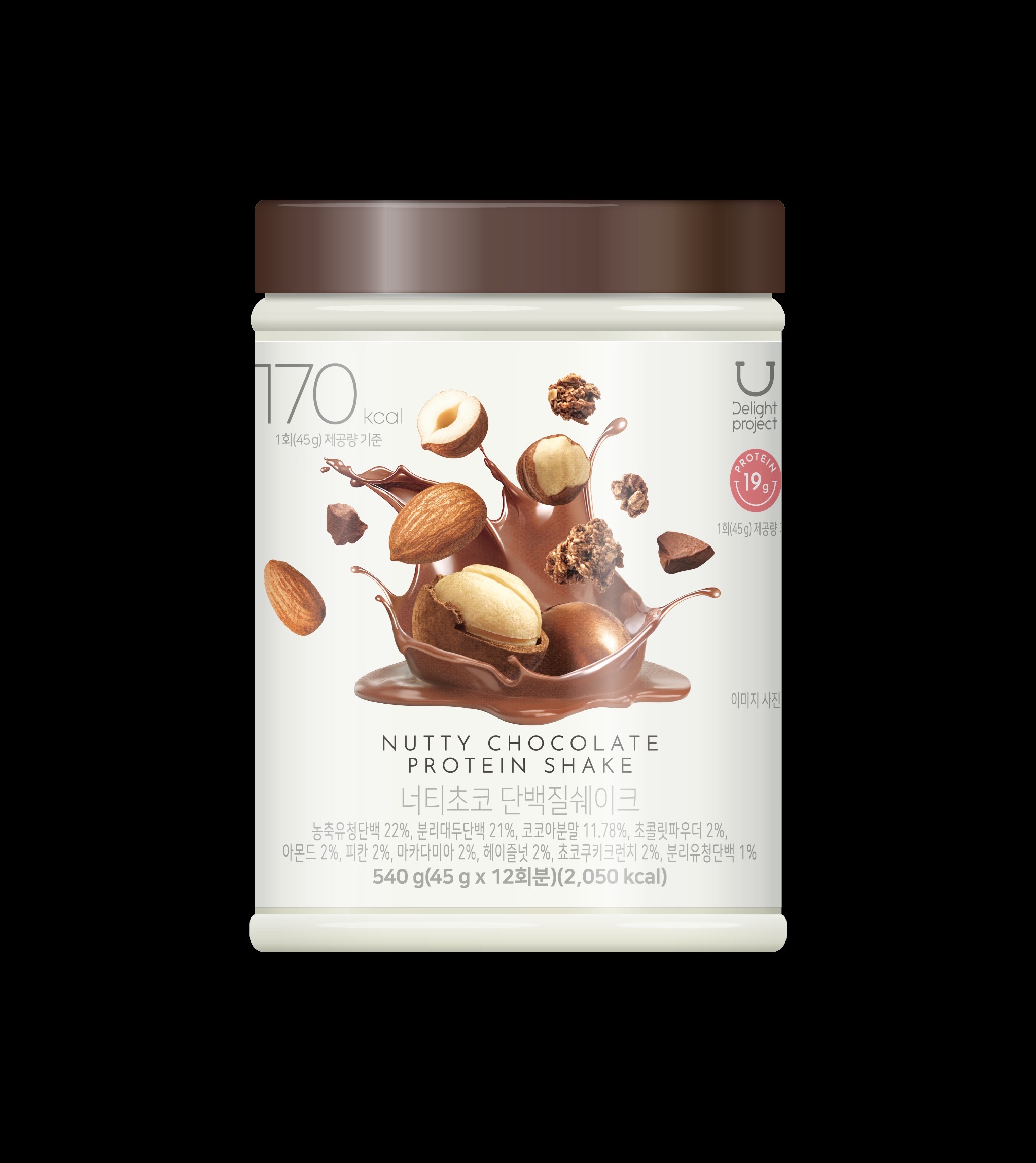 Delight Project Protein Shake 540g 罐裝