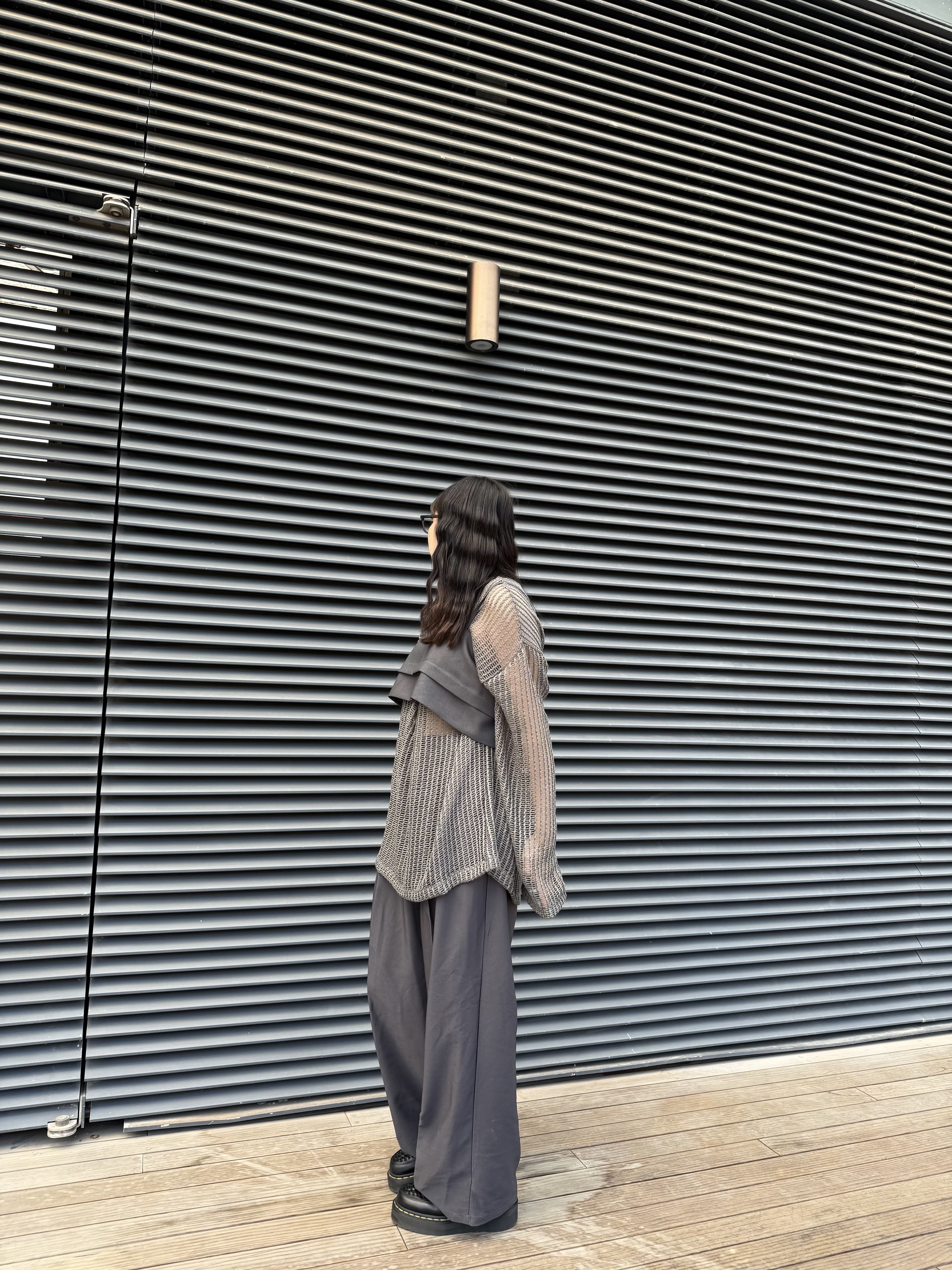 基本網網Oversize top