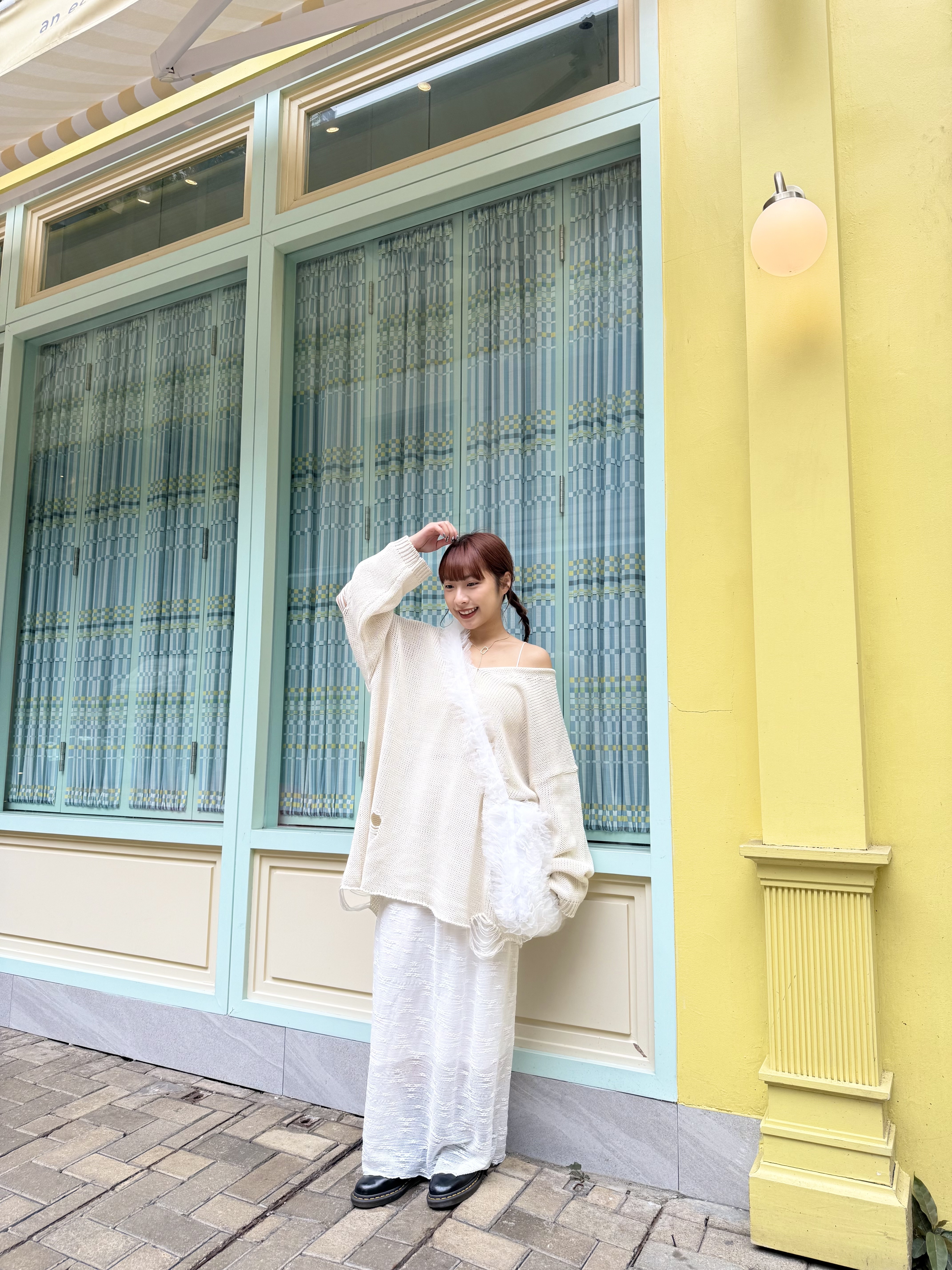 大V針織爛洞洞TOP