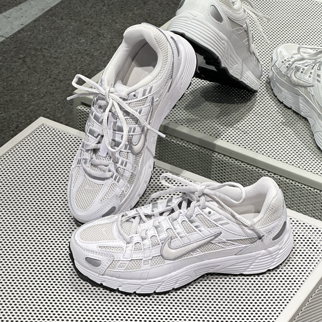ナイキ] P-6000 GS [J P-6000 GS] プラチナムティント/ホワイト