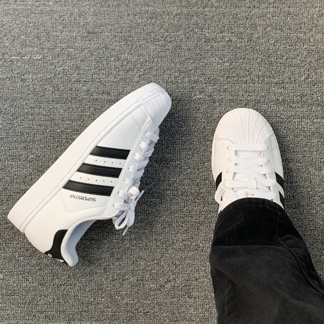 ADIDAS SUPERSTAR 2.0 貝殼鞋 三葉草 白黑 復古 男女鞋 IH8659 / 預購