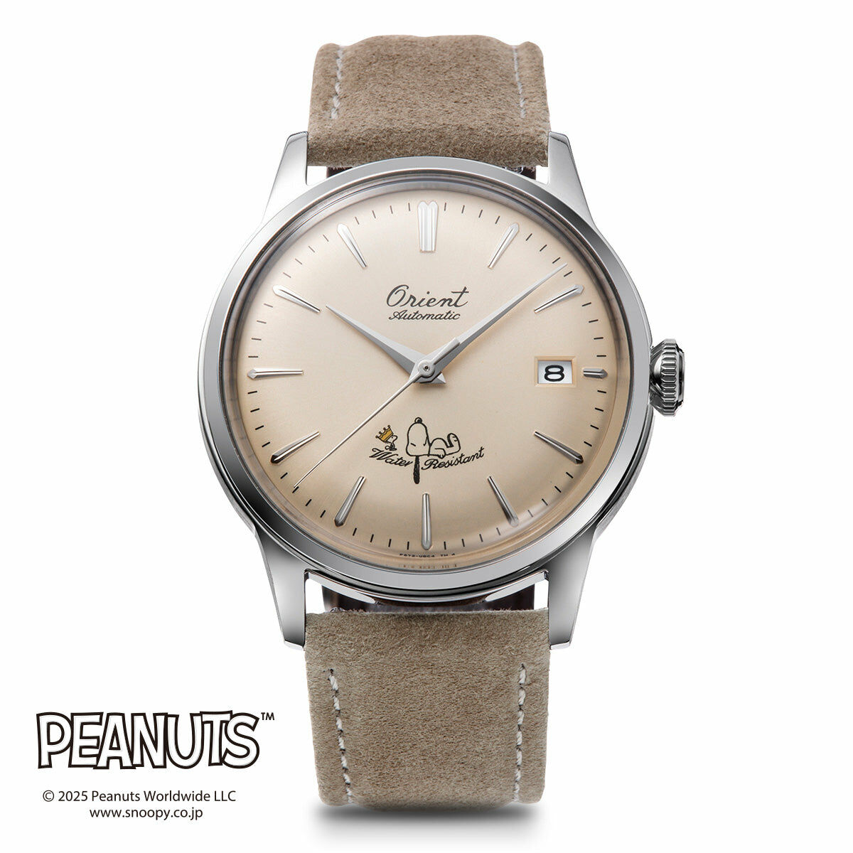 ORIENT x PEANUTS 75th Anniversary Bambino 38MM 限量版 RA-AC0M17G