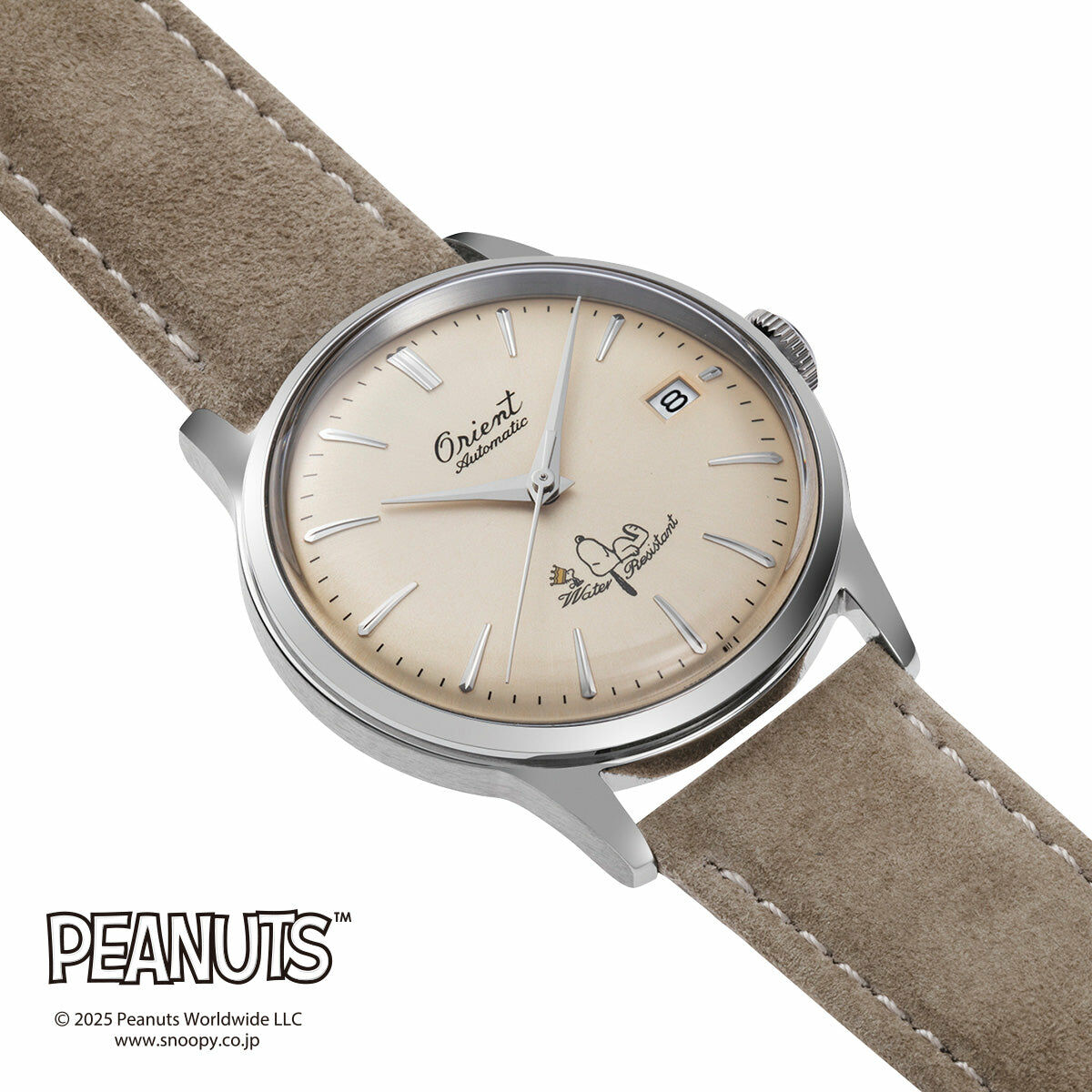 ORIENT x PEANUTS 75th Anniversary Bambino 38MM 限量版 RA-AC0M17G